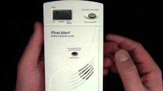 First Alert Carbon Monoxide Alarm Review [upl. by Dotti]