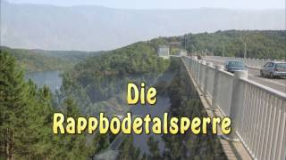 Rappbodetalsperre Pumpspeicherwerk und Talsperre Wendefurth 20150813 [upl. by Anileme]