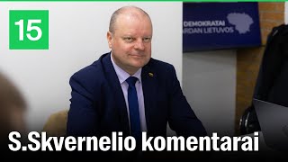 Tiesiogiai SSkvernelis atvyko į socialdemokratų štabą Įkandin atvyko ir RKarbauskis [upl. by Hum]