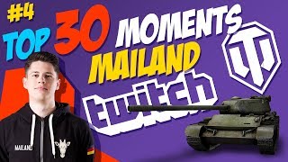 4 Mailand TOP 30 Moments  World of Tanks [upl. by Aiciruam193]