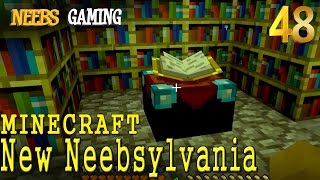 MINECRAFT Potions and Enchantments  New Neebsylvania 48 [upl. by Acirederf]