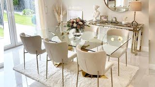 Dining Room Ideas  The Latest Looks For a Beautiful Dining room  INTERIOR DESIGN  HOME DECOR [upl. by Maggee684]