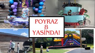 Oglum Bir Yas Daha Buyudu Nice Yillara Poyraz Party Hazirligi hollandadanatesailesi [upl. by Yonina]