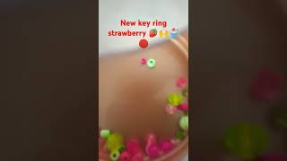 New key ring 🙌🍓🥀tutorial bracelet key love youtubeshorts news new [upl. by Thurman944]