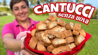 CANTUCCI SENZA UOVA Ricetta Facile  Fatto in Casa da Benedetta [upl. by Choo187]