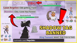 SHADOW TAG WAS FORCEFULLY BANNED FROM SMOGON TOURNAMENTS  HIDDEN POKEMON SHOWDOWN UNCOVERED 18 [upl. by Sicnarf164]