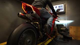 DUCATI PANIGALE V4S DYNO2 ducati panigale dyno ducatipanigale shorts shortvideo [upl. by Nathanial538]