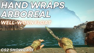 Hand Wraps Arboreal WellWorn  CS2 Skin Showcase 1216 [upl. by Willem]