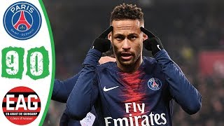 PSG vs Guingamp 90 All Goals amp Exyended Highlights 19012019 HD [upl. by Enomar]