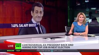 Sarkozy se fait humilié en direct par une TV étrangère  vidéo [upl. by Rehctelf]