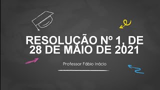 Resolução 12021 Diretrizes Operacionais para Educação de Jovens e Adultos [upl. by Honoria849]