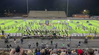 Carrollton Band Exhibition at Carrollton High School [upl. by Assertal462]