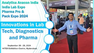 Analytica Anacon India 2024  India Lab Expo 2024  Pharma Pro amp Pack Expo 2024 I Event Highlights [upl. by Memory]