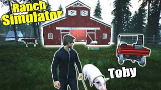 Compramos um Porco de Estimação  Ranch Simulator Online 6 ft Manulealblog [upl. by Solitta]