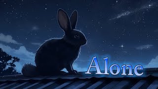 Rabbit  Alone Lyrics [upl. by Leirum72]