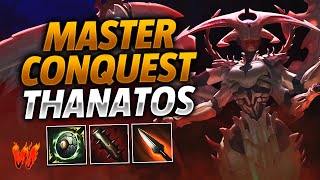 THANATOS ESTA BESTIA ESTA MUY FUERTE  Warchi  Smite Master Conquest [upl. by Eirual]