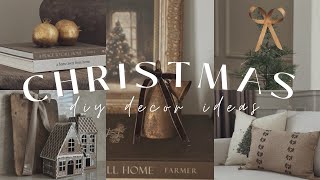 7 DIY Christmas Decor Ideas  High End Designer Dupes  Affordable amp Easy [upl. by Uoliram]