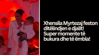 Xhensila Myrtezaj feston ditëlindjen e djalit Super momente të bukura dhe të ëmbla [upl. by Dick]