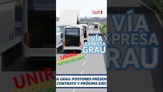 VÍA EXPRESA GRAU limaperu metropolitano brt metro transporte [upl. by Lalo562]