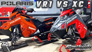 2024 POLARIS INDY VR1 VS INDY XC MODEL WHAT ARE THE MAIN DIFFERENCES WALKER EVANS  FOX QS3 [upl. by Yasu930]