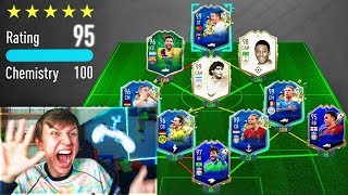 195 RATED  WORLDS FIRST 195 FUT DRAFT FIFA 20 [upl. by Semadar]