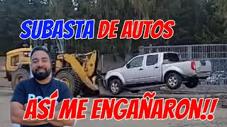 ENGAÑADOS en la SUBASTA de autos en Estados Unidos  cheated at US car auction [upl. by Roxi239]