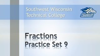 Math Review  Fractions Chapter Practice Set 9 quotMultiplying Fractions Using Cancellationquot [upl. by Merlin]