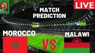 Morocco VS Malawi African Cup Of Nations 2021 Match Prediction amp Scores TotalAFCON2021 [upl. by Cassell]