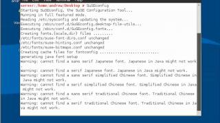 Installing TrueType fonts on openSUSE 112 [upl. by Frannie]