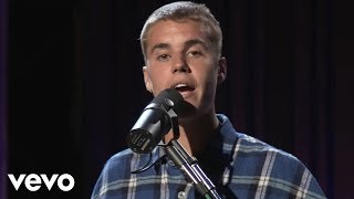 Justin Bieber  Cold Water in the Live Lounge [upl. by Ttegirb885]