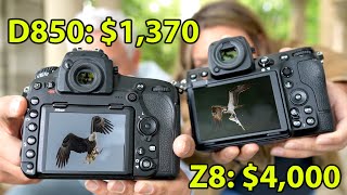 Nikon Z8 vs D850 Its FINALLY time for MIRRORLESS [upl. by Eidok]