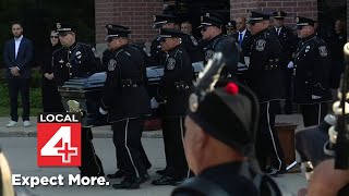 End of Watch call for fallen Melvindale police officer [upl. by Atekehs225]