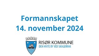 Formannskapet i Risør 14 november 2024 [upl. by Heddy]