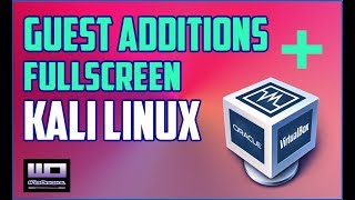 How to Install VirtualBox Guest Additions on Kali Linux 20173  FULLSCREEN [upl. by Conners57]