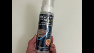 OCuSOFT Lid Scrub Foaming Eyelid Cleanser Unboxing [upl. by Norrat]