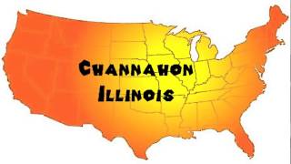 How to Say or Pronounce USA Cities — Channahon Illinois [upl. by Hartley]