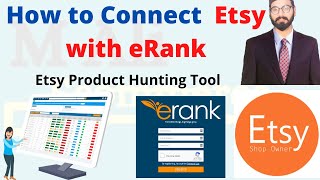 How to Connect Etsy to eRank SEO Tool  How To Use ERank  Etsy for Beginners Sale Increase on Etsy [upl. by Aihseuqal935]