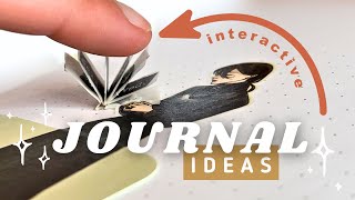 15 Interactive Journal Ideas  SO MANY Examples [upl. by Nylasej]