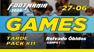 2706 Tarde I Óbidos Relvado Campo 1  FootMania  11 [upl. by Assej705]