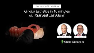 Gingiva Esthetics in 10 minutes with Harvest EasyGum® [upl. by Rajiv]