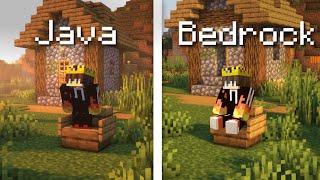 MINECRAFT Java Edition VS MINECRAFT Bedrock EditionMcpe  IN HINDI [upl. by Farrish]