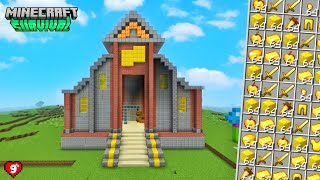 😱I built a GOLD FACTORY In Minecraft SURVIVAL SERIES hindi [upl. by Eidissac]