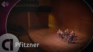 Hans Pfitzner String Quartet no 3  Dudok Quartet Amsterdam  Live Classical Music HD [upl. by Emmi]