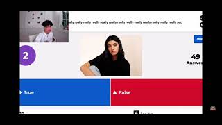 Larray’s live on YouTube  Larray playing kahoot  12021 [upl. by Montfort]