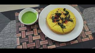 Dhokla Recipe in Microwave Oven [upl. by Neeneg641]