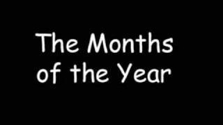 Months of the Year Song for ESL kids [upl. by Leamhsi]