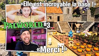 On déménage avec Michou la nouvelle base est incroyable  Palworld 3 [upl. by Naira]