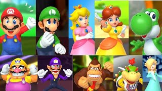 Super Mario Party Jamboree  ShowdownAlly Minigames [upl. by Yadnus]