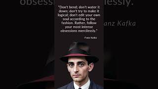 Franz Kafkas SHOCKING Quotes That Will Change Your Life shorts [upl. by Cybill]