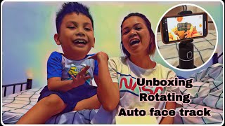 UNBOXING ROTATING AUTO FACE TRACKRheinkhulet channel [upl. by Ainahtan741]